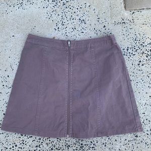 Lilac Skirt w/ Zipper